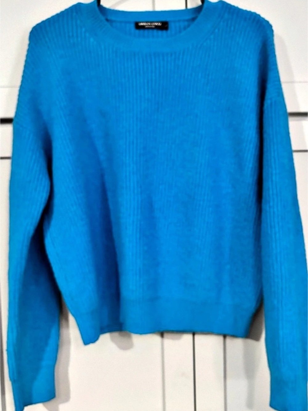 Urban Coco Blue Crew Neck Sweater Size Oversized  Large Like New